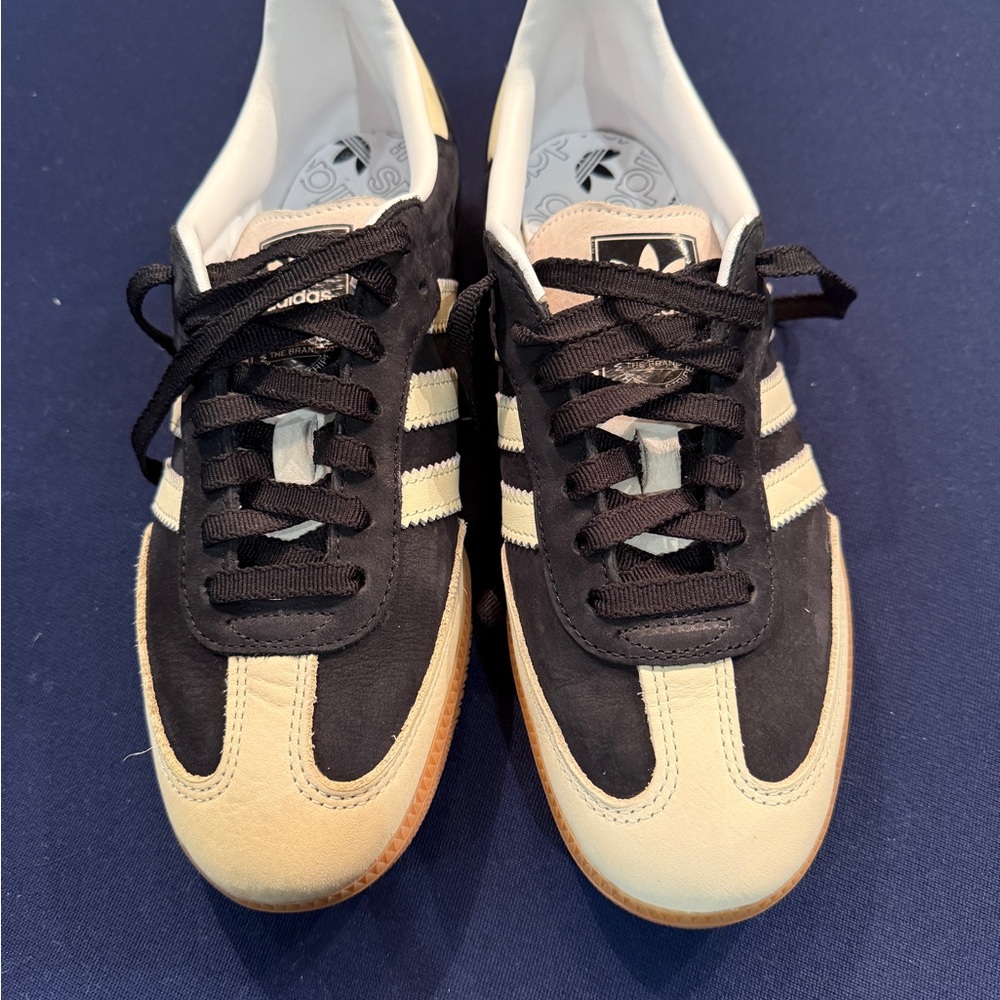 Adidas sambas  Black and Tan Sneakers